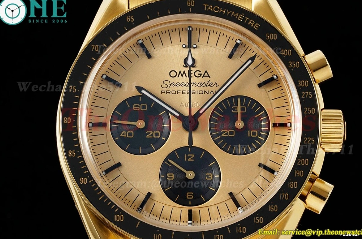 YG Mod RMF Gold Speedmaster 41mm YG A7750 Dial 0522